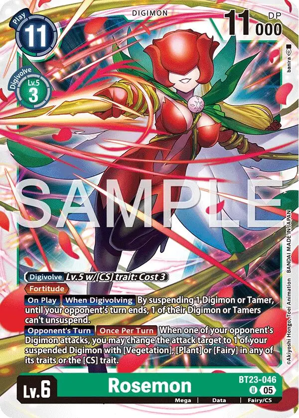 Rosemon [Bt23-046] [Hackers' Slumber] 1