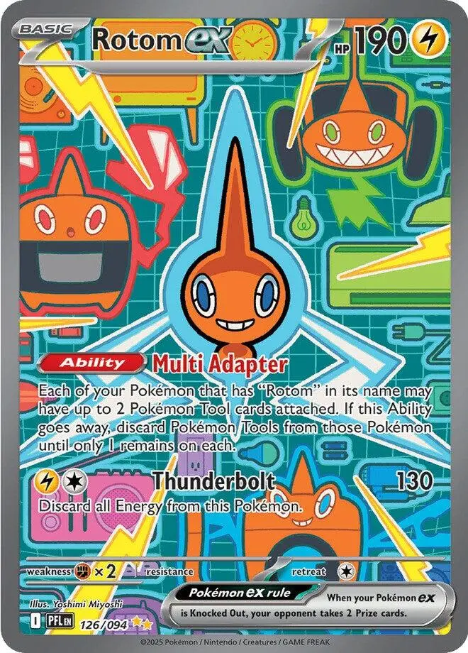 Rotom Ex (126/094) [Mega Evolution: Phantasmal Flames] 1