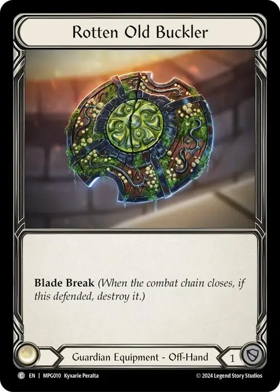 Rotten Old Buckler [Mpg010] (Mastery Pack Guardian) 1