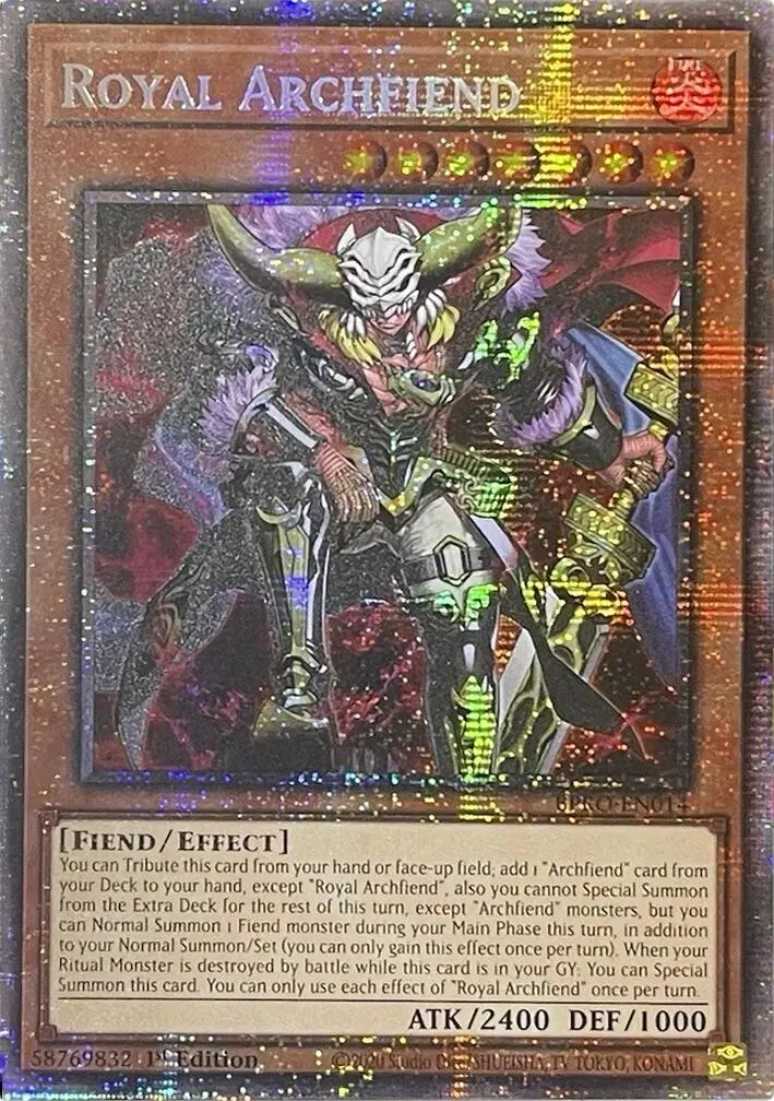 Royal Archfiend (Starlight Rare) [Bpro-En014] Starlight Rare 1