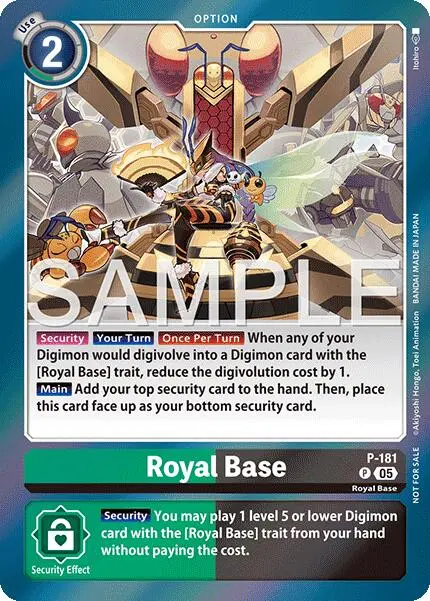 Royal Base [P-181] (Event Pack 8) [Promotional Cards] 1