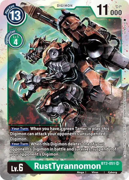 Rusttyrannomon [Bt2-051] [Release Special Booster Ver.1.0] 1