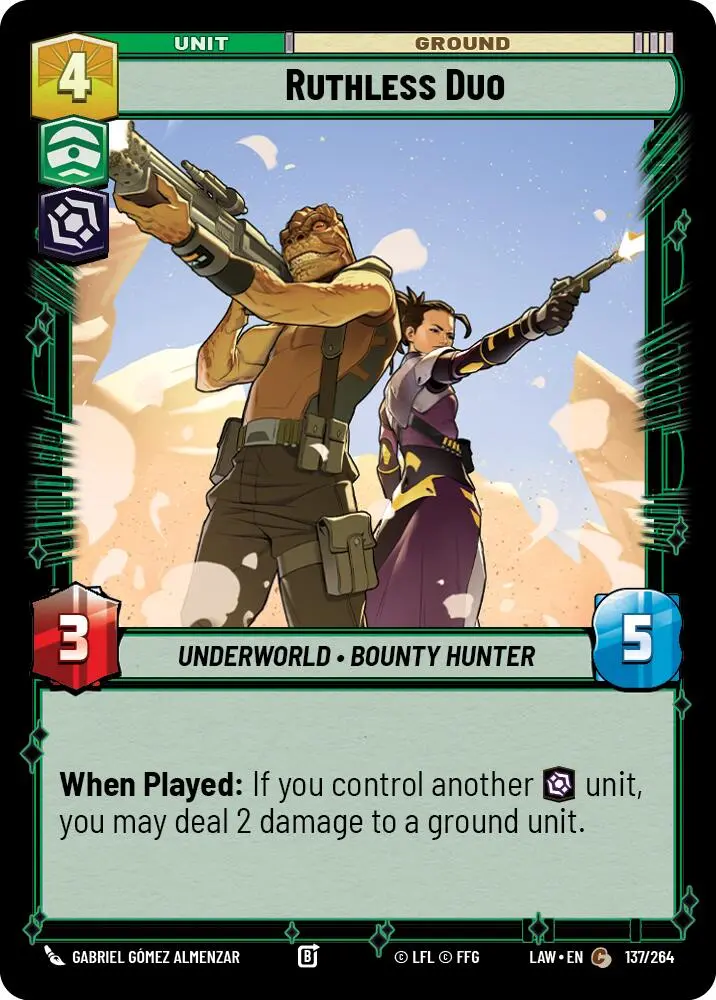 Ruthless Duo (137/264) (137/264) [A Lawless Time] 1