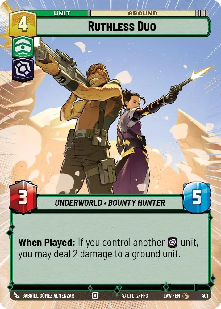 Ruthless Duo (401) (Hyperspace) (401) [A Lawless Time] 1
