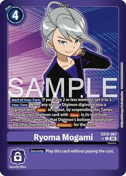 Ryoma Mogami [Ex10-067] (Limited Foil) [Sinister Order] 1
