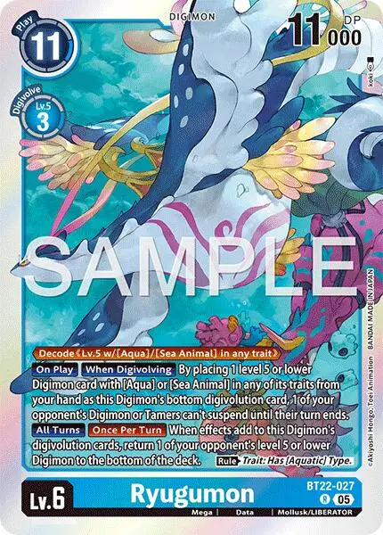 Ryugumon [Bt22-027] [Cyber Eden] 1