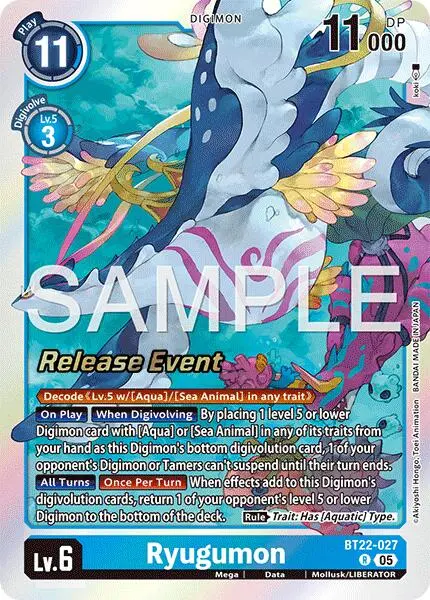 Ryugumon [Bt22-027] [Cyber Eden Release Event Cards] 1