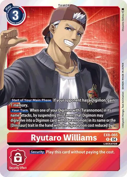 Ryutaro Williams [Ex8-065] [Chain Of Liberation] 1