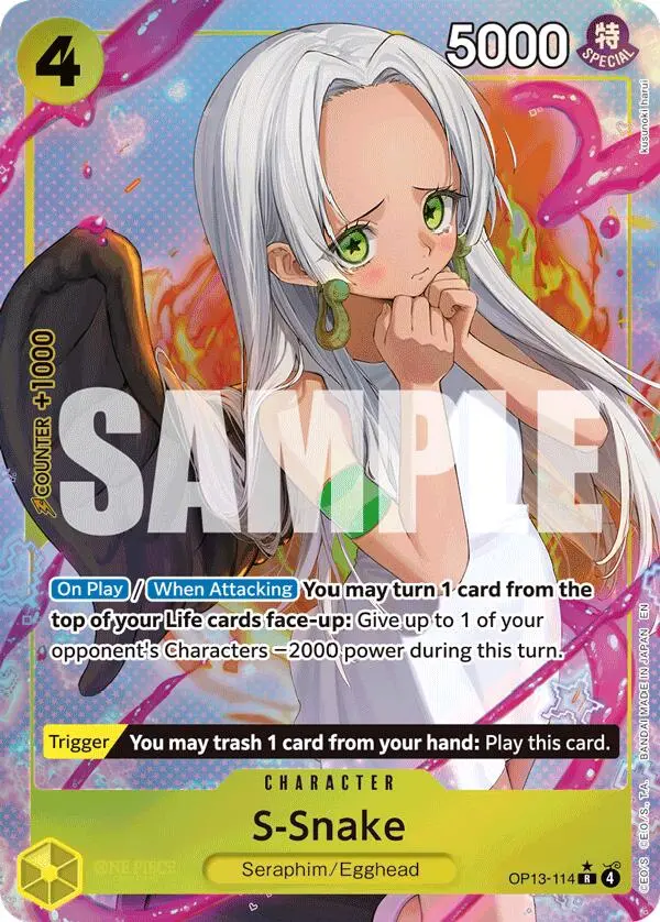 S-Snake (Alternate Art) [Carrying On His Will] 1