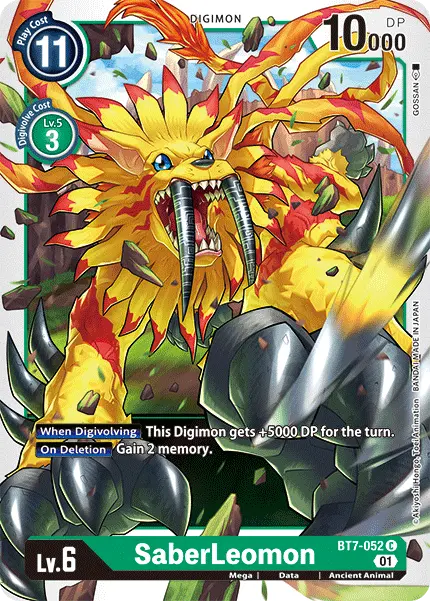 Saberleomon [Bt7-052] [Next Adventure] 1