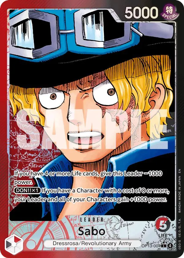 Sabo (Alternate Art) [Carrying On His Will] 1