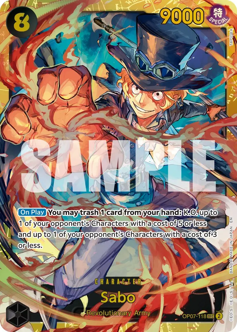 Sabo (Op07-118) (Reprint) [Premium Booster -The Best- Vol. 2] 1