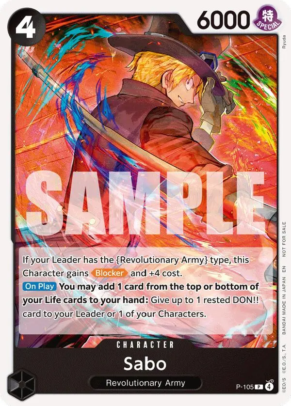 Sabo (Store Tournament 2025 Vol. 4) [One Piece Promotion Cards] 1