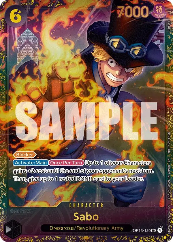 Sabo (Store Treasure Cup 2025) [One Piece Promotion Cards] 1