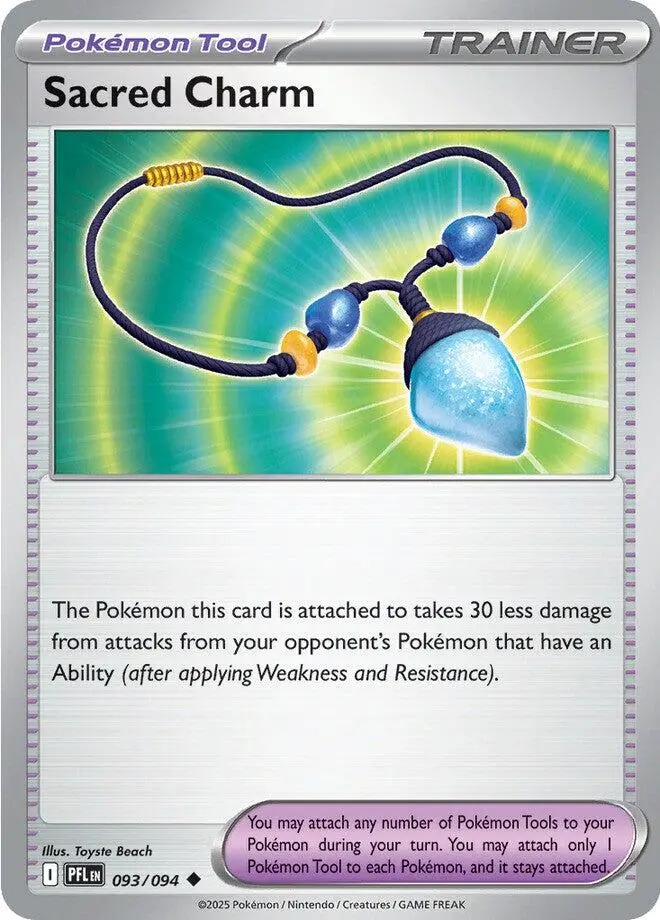 Sacred Charm (093/094) [Mega Evolution: Phantasmal Flames] 1