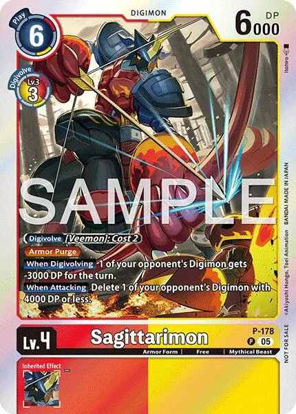 Sagittarimon [P-178] (Event Pack 8) [Promotional Cards] 1