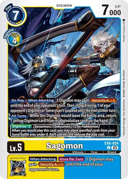 Sagomon [Ex6-024] [Infernal Ascension] 1