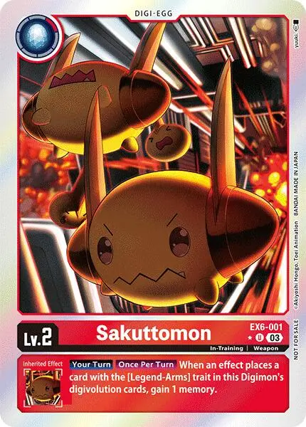 Sakuttomon [Ex6-001] (Box Promotion Pack: Infernal Ascension) [Infernal Ascension] 1