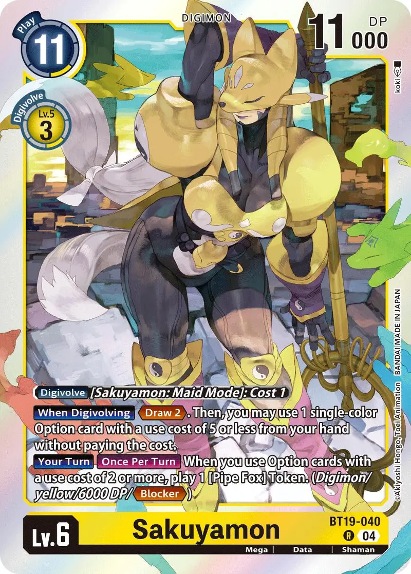 Sakuyamon [Bt19-040] [Release Special Booster Ver.2.5] 1