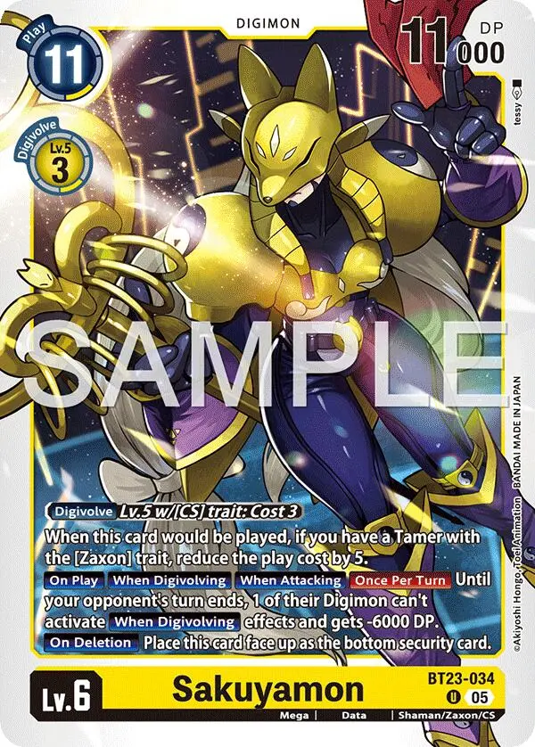 Sakuyamon [Bt23-034] [Hackers' Slumber] 1