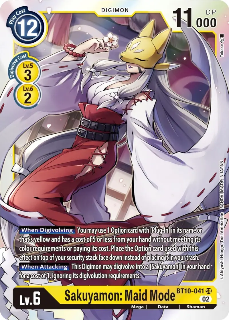 Sakuyamon: Maid Mode [Bt10-041] [Xros Encounter] 1