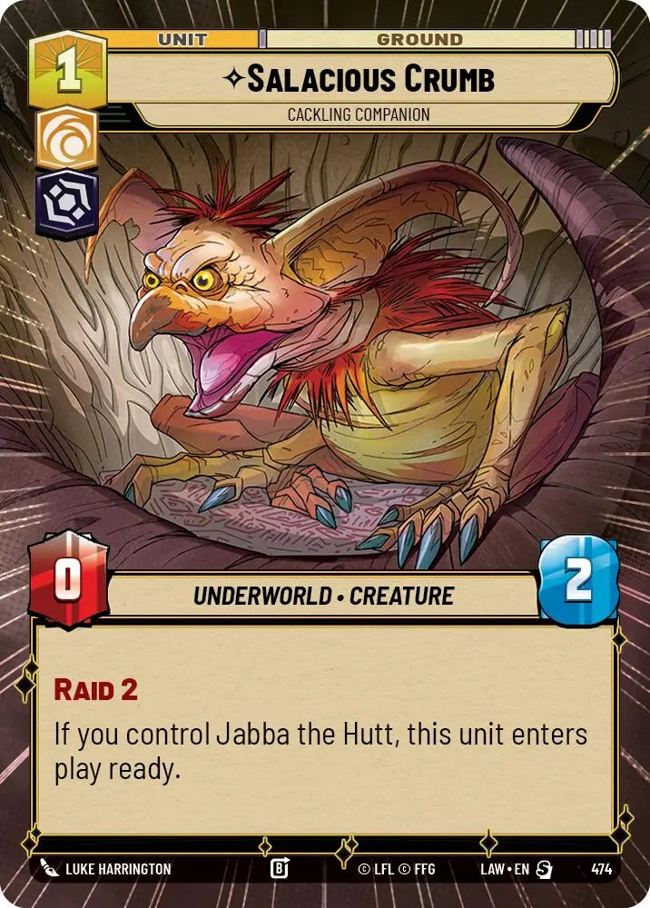 Salacious Crumb - Cackling Companion (474) (Hyperspace) (474) [A Lawless Time] 1