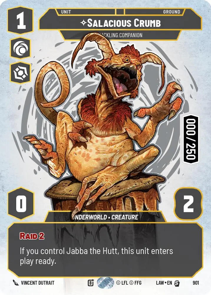 Salacious Crumb - Cackling Companion (Serialized) (901) (901) [A Lawless Time] 1