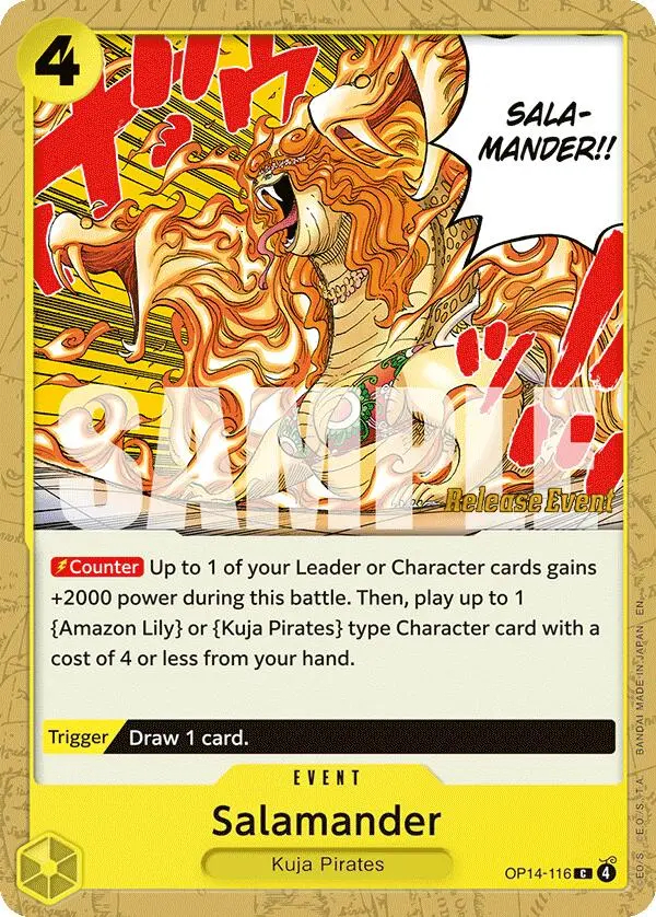 Salamander [The Azure Sea's Seven Release Event Cards] 1