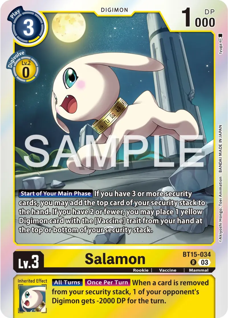 Salamon [Bt15-034] [Exceed Apocalypse] 1