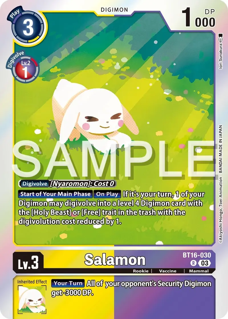 Salamon [Bt16-030] [Beginning Observer] 1
