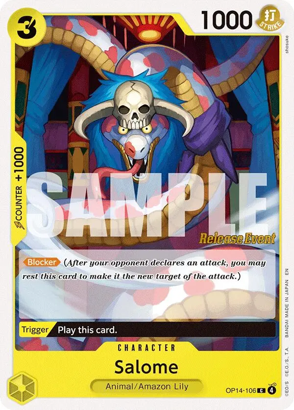 Salome [The Azure Sea's Seven Release Event Cards] 1