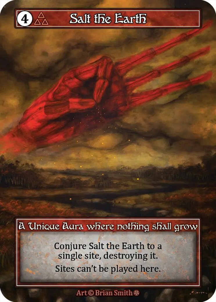 Salt The Earth (Foil) [Gothic] 1