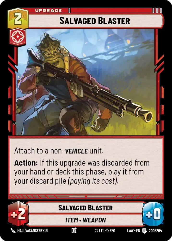Salvaged Blaster (200/264) (200/264) [A Lawless Time] 1