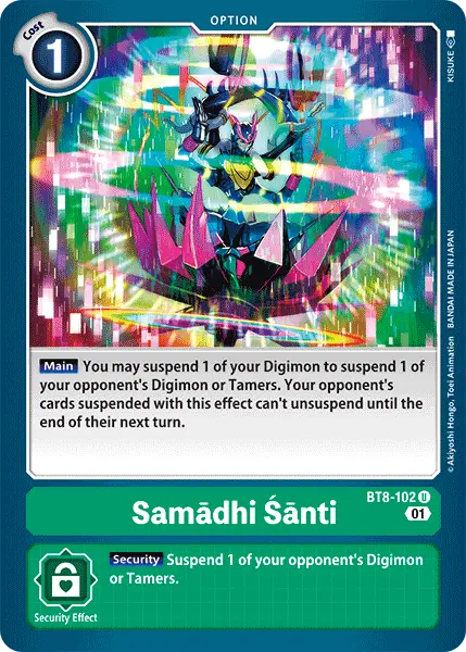 Samadhi Santi [Bt8-102] [New Awakening] 1