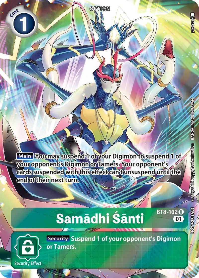 Samadhi Santi [Bt8-102] (Summer 2022 Dash Pack) [New Awakening Promos] 1