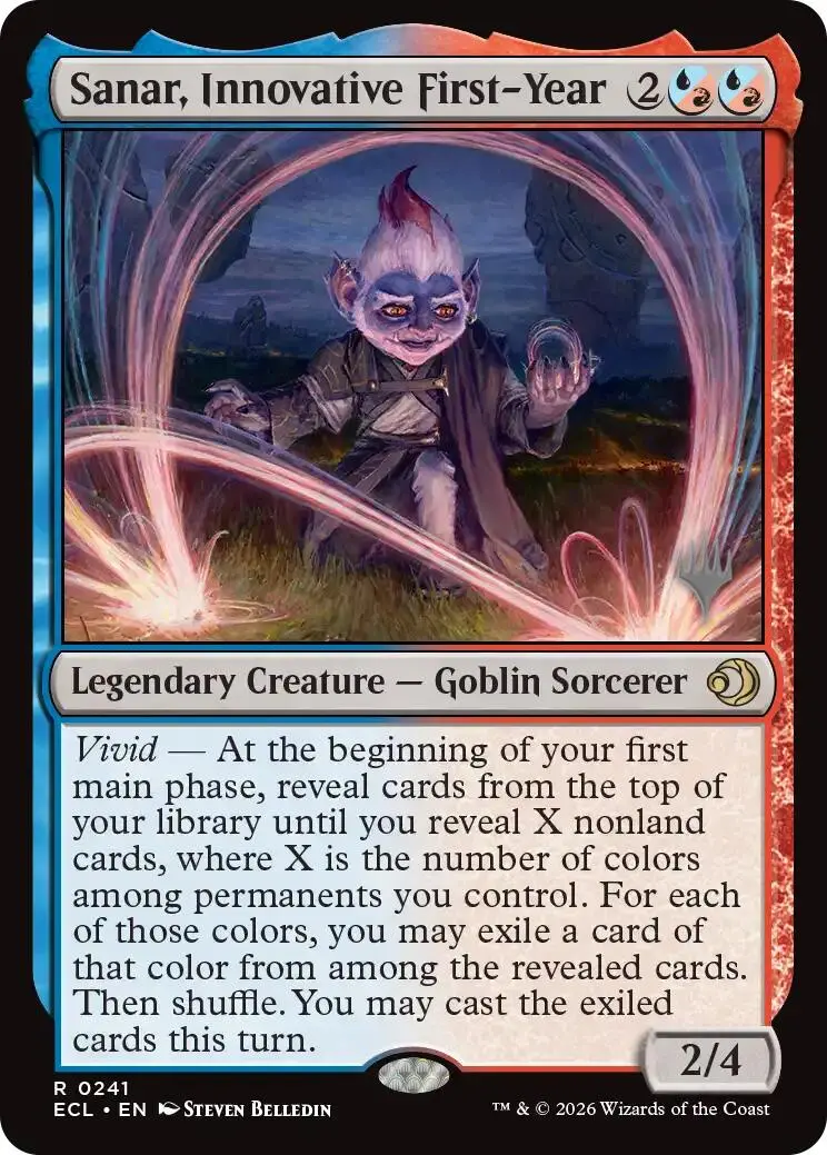 Sanar, Innovative First-Year [Lorwyn Eclipsed Promos] 1