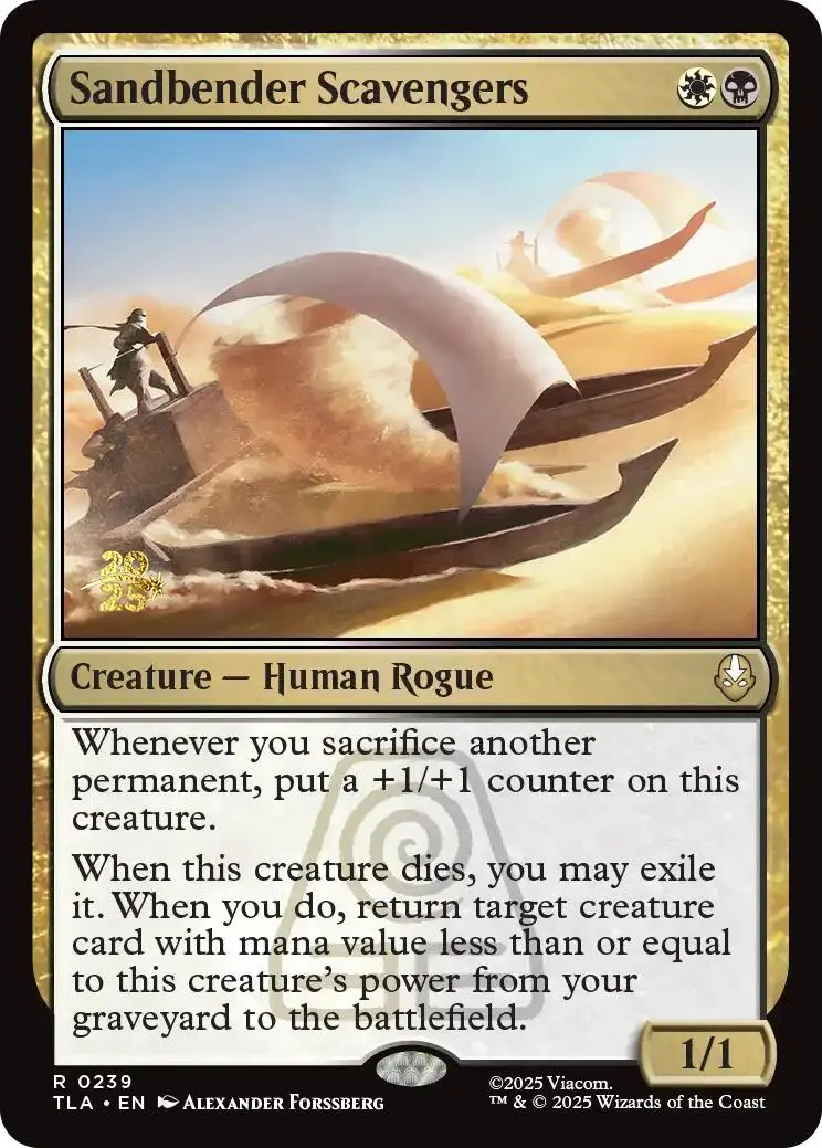 Sandbender Scavengers [Avatar: The Last Airbender Prerelease Cards] 1