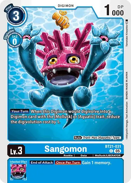 Sangomon [Bt21-031] [World Convergence] 1