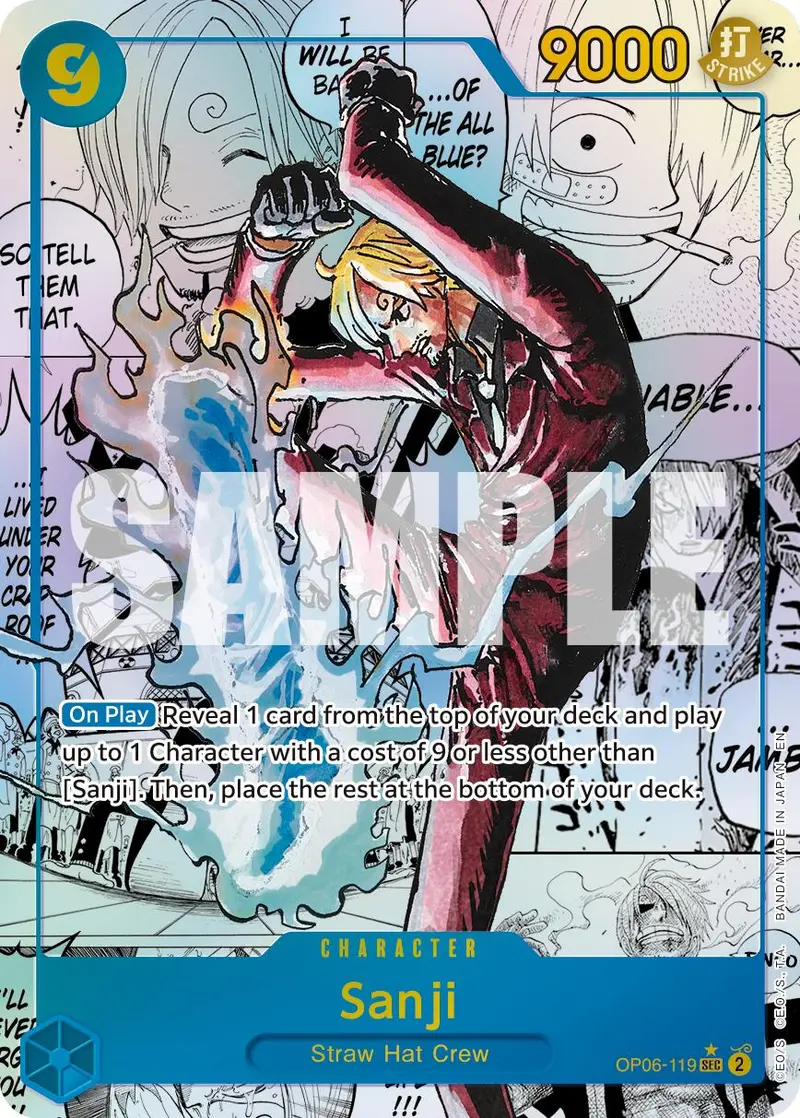 Sanji (Manga) [Premium Booster -The Best- Vol. 2] 1