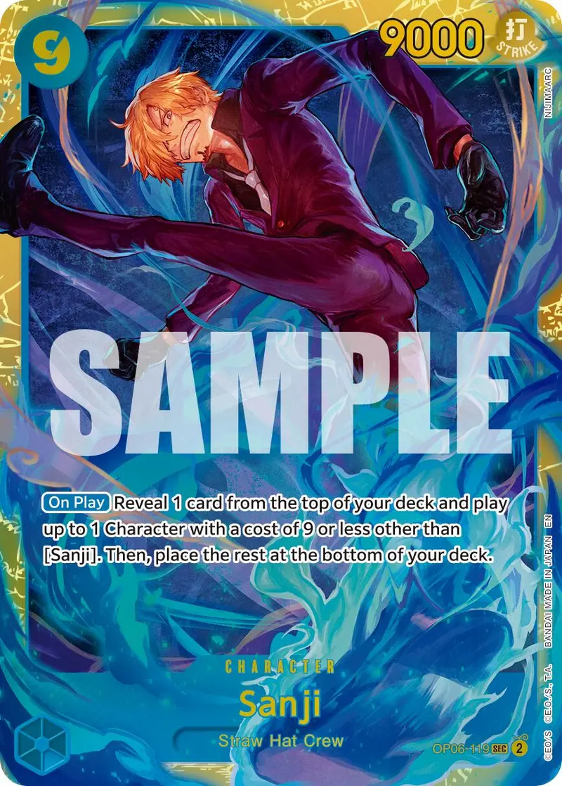Sanji (Op06-119) (Reprint) [Premium Booster -The Best- Vol. 2] 1