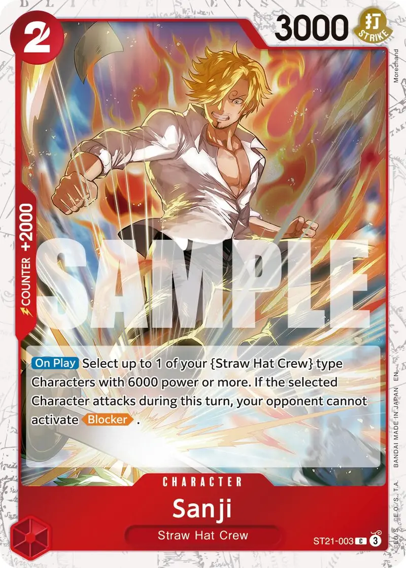 Sanji (St21-003) (Pirate Foil) [Premium Booster -The Best- Vol. 2] 1