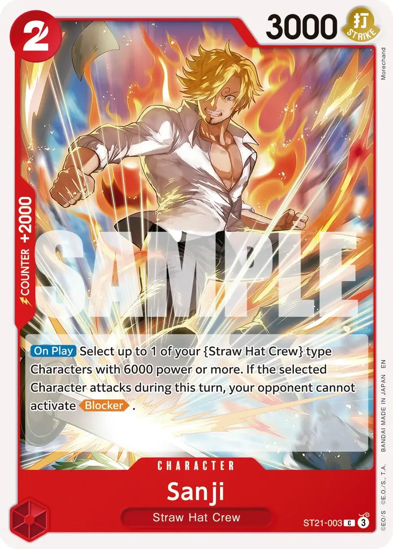 Sanji (St21-003) (Reprint) [Premium Booster -The Best- Vol. 2] 1