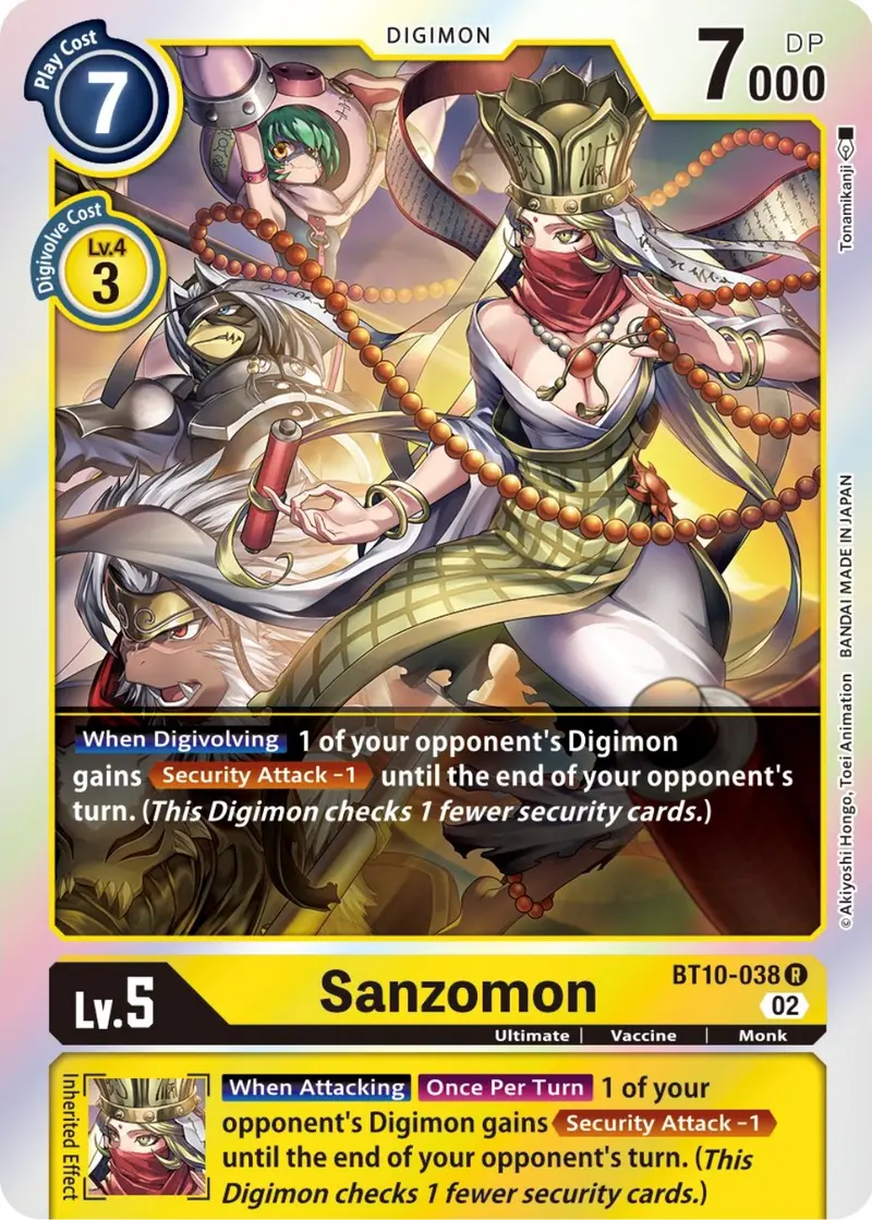 Sanzomon [Bt10-038] [Xros Encounter] 1