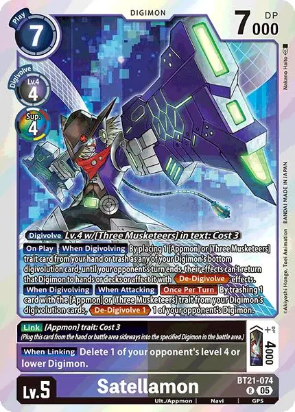 Satellamon [Bt21-074] [World Convergence] 1