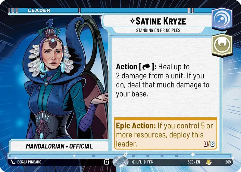 Satine Kryze - Standing On Principles (Hyperspace) (269) (269) [Secrets Of Power] 1