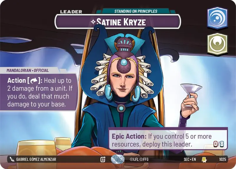 Satine Kryze - Standing On Principles (Showcase) (1025) (1025) [Secrets Of Power] 1
