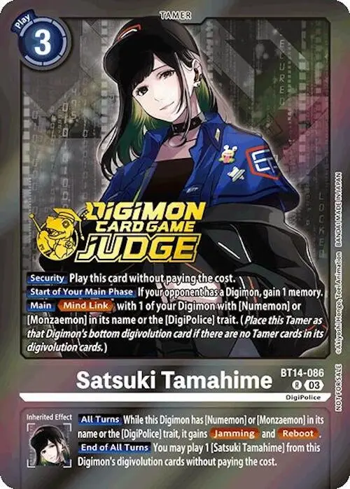Satsuki Tamahime [Bt14-086] (Judge Pack 6) [Blast Ace] 1