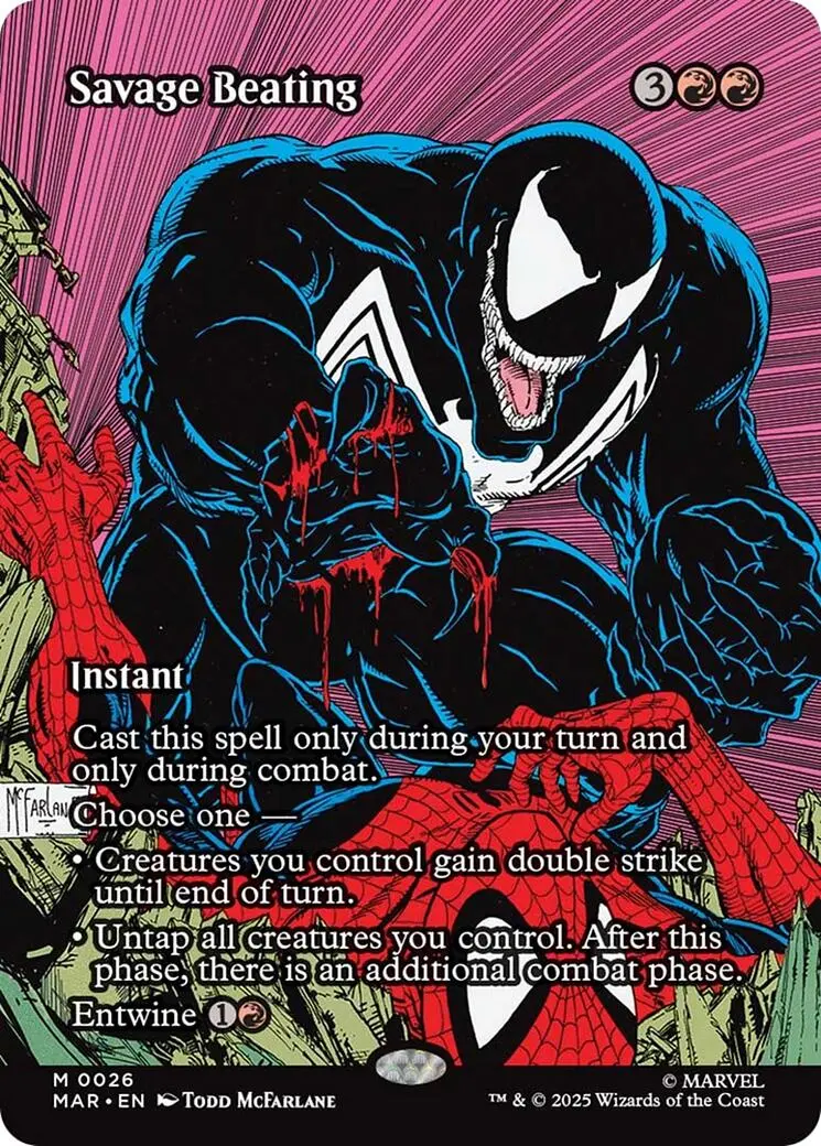 Savage Beating (Borderless) [Marvel Universe: Eternal-Legal] 1