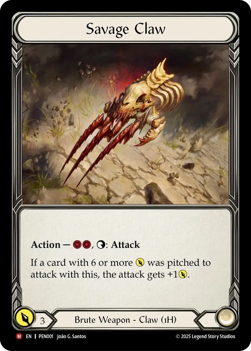 Savage Claw [Pen001] (Compendium Of Rathe) 1