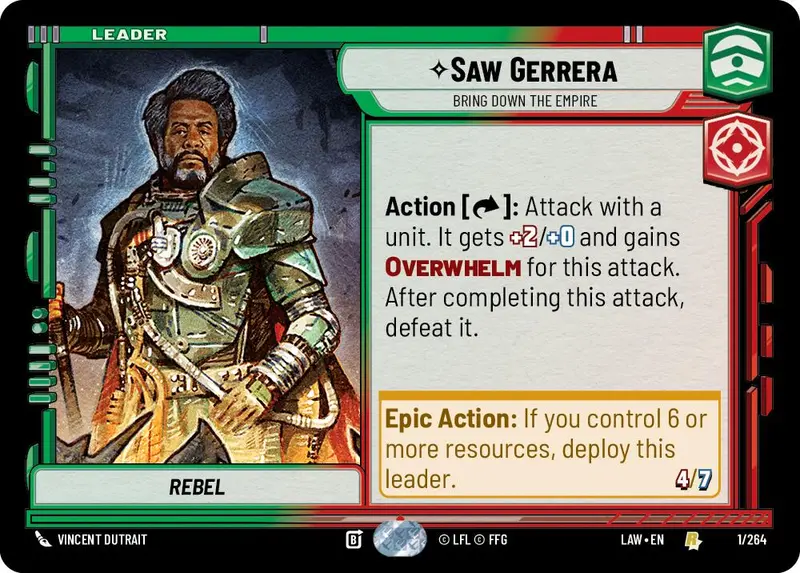 Saw Gerrera - Bring Down The Empire (1/264) (1/264) [A Lawless Time] 1